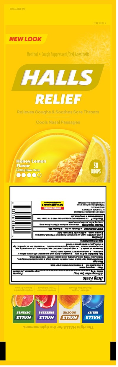 Dl Halls Renovation Honey Lemon 30ct